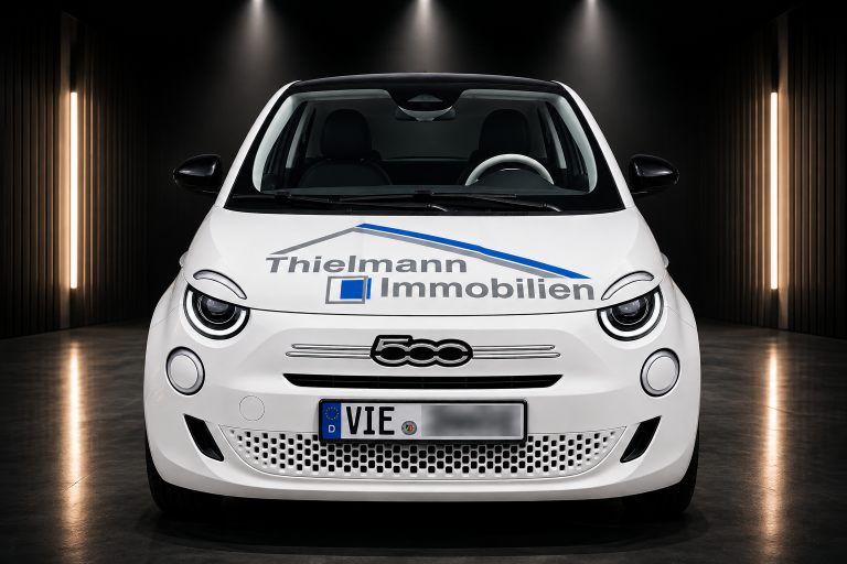 Fahrzeugbeschriftung Thielmann Immobilien – BSM-Design